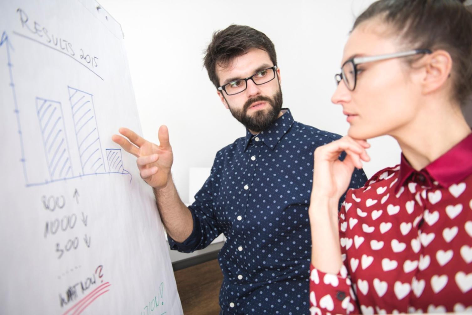 Budgetanalyse mit realen Datenmustern und Trendvisualisierung